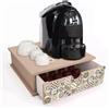 LUPIA CASSETTO ORGANIZER CONTENITORE PORTA CAPSULE E CIALDE LEGNO VINTAGE TILES 3 2025