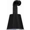 ELLECI Cappa Cucina Aspirante a Parete Larghezza Ø 45 cm Nero KGPURO40M Urban ELLECI
