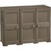 Tontarelli ARMADIO MOBILE BASSO 3 ANTE CM118X43X85,5h COLORE WENGE PLASTICA 909W 22022