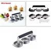 WESTMARK PRESSA STAMPO PER 3 MINI HAMBURGER DA 65 mm IN ALLUMINIO PRESSOFUSO WESTMARK