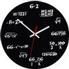 VORCOOL Matematica creativa Lavagna Orologio a quiz Orologio da parete