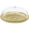 GUZZINI SET TORTIERA TIFFANY SABBIA COPRITORTA DM.36X14H CAKE MADE IN ITALY