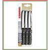 KAIMANO 6 COLTELLI TAVOLA CARNE PREMIUM M.NERO LAMA TONDA SPECIALE CM.11 2025 3