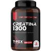 T-Rex Integratori Creatina Micronizzata Monoidrata 100 Compresse Da 1300mg Integratore Alimentare