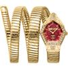 Just Cavalli Orologio Donna JUST CAVALLI SIGNATURE JC1L304M0035 Acciaio Gold Rosso Serpente