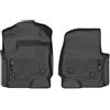 Husky Liners Front Floor Liners Fits 17-18 F250/350/450 Crew/SuperCab with Carpet Floors