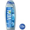 Vidal 12x Bundle Vidal Doccia 250 Ml. Sensitive Talco