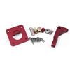 Alto Qualit�� Alluminio Estrusore Kit Rosso Accessorio Ricambio Metallo Upgrade