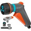 Gardena Set Indoor Classic Lance Irrigazione: Lancia multifunzione per tubo da giardino, Per pulire e irrigare, Tre versatili tipi di spruzzo, Progettato per durare nel tempo (18376-20)