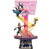 BEAST KINGDOM Space Jam 2 D-Stage Diorama Silvestro Titti e Daffy Duck 15 Cm Beast Kingdom Toy