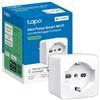 Tapo P125M Presa Smart Matter Italiana WiFi Energia Alexa Google | Per Elettrodomestici e Lampade, Controllo da App, Programmazione Oraria, Timer, Monitoraggio Consumi, Controllo Vocale
