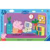 Ravensburger - Puzzle, Peppa Pig, Puzzle Incorniciati 15 Pezzi, Puzzle per p9Dp
