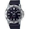 CASIO Collection MTP-VD01-1E Orologio Quarzo Bracciale Gomma Diver Style