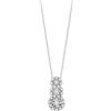 Bliss Collana Bliss Rugiada trilogy 20102611 Necklace Oro Bianco Diamanti 0,15ct