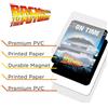 AQUARIUS ENT Ritorno Al Futuro Double Sided Magnet Magneti Aquarius Ent