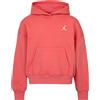 Nike Jordan Felpa da Ragazzi con Cappuccio Brooklyn Essentials Rosa Taglia S (128-...