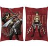 POPBUDDIES Attack On Titan Cuscino Eren Jaeger 50 X 35 Cm Popbuddies