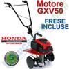 Honda Motozappa Motocoltivatore a Benzina a Scoppio HONDA 4 Tempi con Frese FG205K1 DE