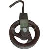 UTENSILERIA 1PZ CARRUCOLA GHISA GANCIO FERRO D.MM 120: