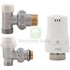 UTENSILERIA 1CF KIT TERMOSTATICO VALVOLA + DETENTORE 995 ITAP OTTONE NICHELATO 3 8M CF=PZ 3: