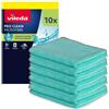 Vileda ProClean Multipack 10 Panni in Microfibra | Enzimi Attivi per Igiene 6aBO