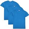 A2Z 4 Kids® Ragazze Confezione Di 3 Pe Scuola T-Shirt Tinta Blu Estate Morbido Effetto Tank
