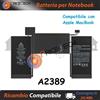 Batteria MacBook Air 13" A2337 (2020) MAC ID: MacBook Air 10.1 A2337 anno 2020