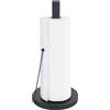 Wenko Portarotolo di carta Clayton, portarotolo nero Black Outdoor Kitchen gj9j
