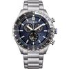 CITIZEN ECO-DRIVE MARINE OROLOGIO DA UOMO CRONOGRAFO IN ACCIAIO AT2569-80L