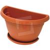 PintoEcommerce VASO A PARETE MIMOSA 40X23X26 CM PER PIANTE