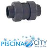 PISCINACITY VALVOLA PVC RITEGNO A MOLLA PER INCOLLAGGIO Ø 63