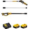 DeWalt Potatore su asta di prolunga DeWALT DCMPS567P2 (2 x 5,0 Ah + DCB1104)