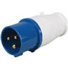 Rete Gancio Fino Sito 3 Spina & Presa 240v 16A IP44 Camper Roulotte Strumento