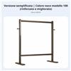 Stand Portabiti per Bambini da Terra Struttura Appendiabiti Autoportante
