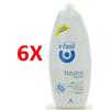 INFASIL 6 X Infasil Bagnoschiuma Doccia Neutro Delicato Ph 5,5 500 Ml