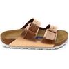 Birkenstock Arizona metallic copper 0952093 ciabatta rosa a donna pianta stretta