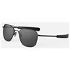 Randolph Engineering OCCHIALE DA SOLE / SUNGLASSES RANDOLPH AF375 61MM MATTE BLACK AMERICAN GRAY