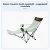 Sedia a Sdraio Reclinabile Portatile Robusta per Pesca, Pescatori,