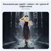 Completo ali celesti celestipaioe Caduto Gotico Set append and ici paioari e