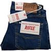 Rifle Pantalone Jeans Uomo Rifle Denim originale elasticizzato Robusto Slim Regolare