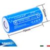 LiitoKala BATTERIA BATTERY RICARICABILE PILA 32700 7000 mAh 3,2 V litio litium Li-ion 1 pz