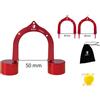 3Pcs Golf Putting Gates Metal Portable Goal Gate Precision Practice Supplies