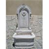 MONDO ARTISTICA Fontana Da Esterno A Parete In Cemento Marmo Con Vasca Arredo Giardino Classico