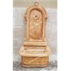 MONDO ARTISTICA Fontana Da Esterno A Parete In Cemento Marmo Con Vasca Arredo Giardino Classico
