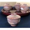 - Sin marca/Genérico - Set quattro tazze da tè con coperchio Sencha in ceramica artigianale tradizio...