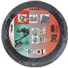 UTENSILERIA 1CF DISCO ABRASIVO LEVIGATRICE PARETI TC DW225 EINHELL MM 225 GRANA 220 CF=PZ 5:
