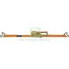 UTENSILERIA 1PZ CINGHIA A TRAZIONE 2 SPONDE + CRIC 8182S ROBUR L.MT 8,5 H.MM 50 KG 2000: