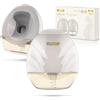 NENO Perla Twin tiralatte elettrico - trifase pompa per latte elettrico a mani libere - funzionamento silenzioso e discreto - 9 livelli di aspirazione - senza BPA - indicatore LED - Ricarica rapida