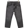 R13 Boyfriend 27 Jeans Da Donna Wilson Neri Con Effetto Faded Anfibi Corti