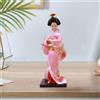 11 pollici Kimono giapponese Geisha Doll Kokeshi Artigianato Decorazione della
